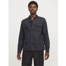 Denim/Jeansstof - Sort Overdele Jack & Jones Comfort Fit Skjorte