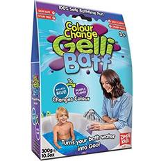 Zimpli Kids Colour Change Gelli Baff Blue to Purple, 1 Bath Pack, Turn water into colourful goo! Children's Sensory & Bath Toy, Certified Biodegradable Toy