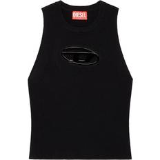 Diesel Women Tank Tops Diesel M-Onerva tank top women Polyester/Viscose Black