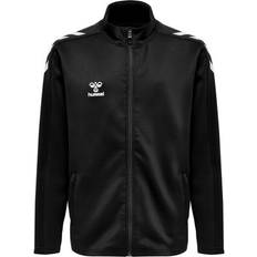Hummel L Hoodies Hummel Hmlcore Xk Poly Zip Sweatshirt - Sort/Hvid