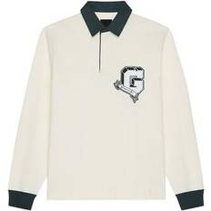 Givenchy Polotrøjer Givenchy College polo in cotton WHITE/GREEN