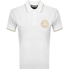 Clothing Versace Jeans Couture Emblem Polo T Shirt White