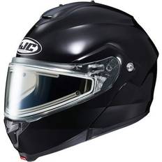 Motorcycle Helmets HJC Powersport Superstore, C91 Solid snowmobile helmet with Electric Shield (XXXX-Large Black) Unisex