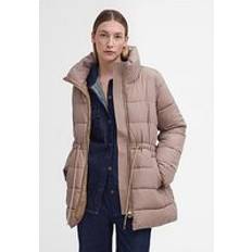 Barbour Coats Barbour Manning Padded Coat Beige, Beige, 18, Women