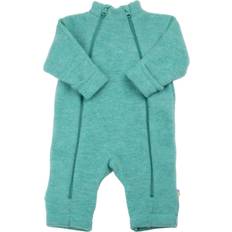 Gröna Jumpsuits Barnkläder Joha Ull Green Jumpsuit 2i1