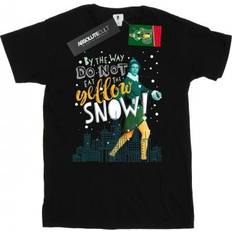 Elf Yellow Snow T-Shirt Black