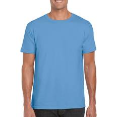 Silk T-shirts Gildan Soft Style Ringspun T Shirt Duck Egg Blue