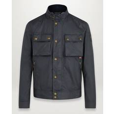 Belstaff Jackets Belstaff Racemaster Jacket Men's Waxed Cotton Dark Navy