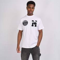 Mercier T-shirts Mercier Mens Academy T-Shirt in White Cotton