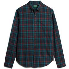 Superdry Shirts Superdry Vintage Check Long Sleeve Shirt Mehrfarbig Mann