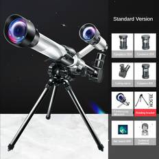 Maxpower (Silver) HD Astronomical Telescope Children Students Stargazing Monocular Teaching