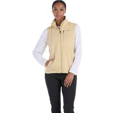 Beige - Mujer Chalecos Marmot Damen Drop Line Weste beige