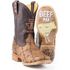 Tin Haul Mens Boots Don't Fence Me In/Butcher Shop Sole