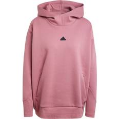 Oberteile Adidas Z.n.e. Overhead Hoodie Rosa Regular Frau