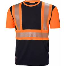 Helly Hansen Helly Hansen ICU T-shirt, Varsel Orange/Ebony (2XL)
