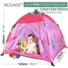 XYLFLY (I) 24 Types Children Playhouses Kids Indoor Outdoor Play Tents Portable Foldable Princess Prince Castle Gift Courtyard Garden House