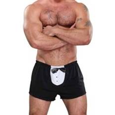 Tuxedo Boxer Red One