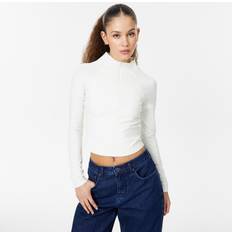 Zip Through Jacket White