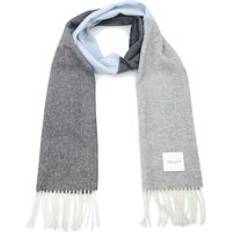 Profuomo Scarf Lambswool Blue Multicolour Grey Beige one