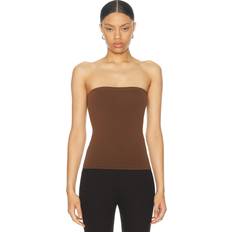 Nylon Tanktops Wolford OBERTEIL in Saba Brown. (also in L, M, XS)