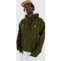 Carhartt WIP American Script Hoodie tarragon