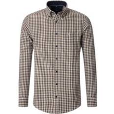 Casamoda Casa Moda Casual Shirt Checks Beige