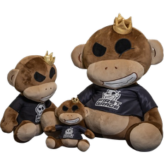 PEEPZ Tøjdyr PEEPZ FirstGrade Monkey Squish Heads 20cm