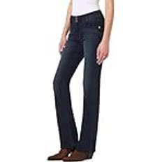 WallFlower kvinnors Instastretch Luscious Curvy Bootcut jeans, Blackberry, Shorts