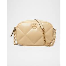 Bags Tory Burch Kira Diamond-Quilted Leather Crossbody Bag VANILLA SOFT SERVE