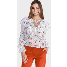 Guess Women Blouses Guess Thelma Blouse White