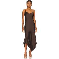 Dresses Steve Madden Lucille Slip Dress in Chocolate. (also in L, M, XL, XS) Dark Espresso