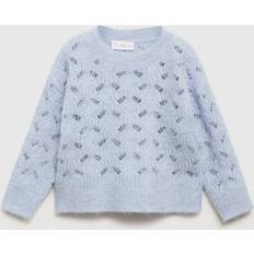 Maglioni di Lana Mango Kids' Sarah Jumper, Pastel Blue