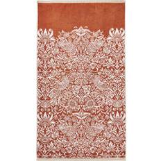 Strawberry Thief - Linen Rust