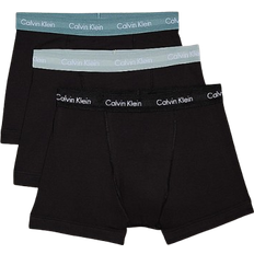 Calvin Klein 3XL Miesten alusvaatteet Calvin Klein Trunk X3 - Black