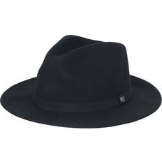 Kunstlæder Tilbehør Brixton Hat Messer Packable Fedora Unisex sort