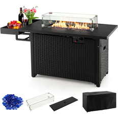 Bed Bath & Beyond 52'' Patio Propane Fire Pit Black