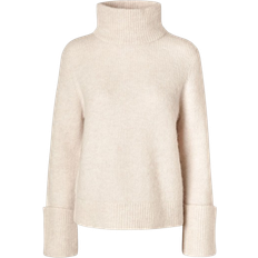 Selected Sia Ras Roll Neck Jumper - Birch