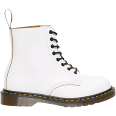 Dr. Martens 1460 Vintage Made in England Lace Up Boots - White Quilon