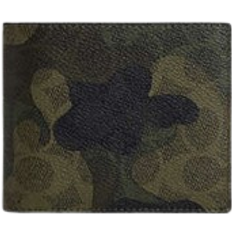 Green Wallets Coach 3 In 1 Wallet In Signature Camo Print - Dark Shamrock Multi