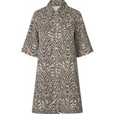 Global Funk Mira Dress - Zebra Mist