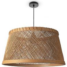 Paco Home Retro Bar Natural Pendellampa ∅ 42cm
