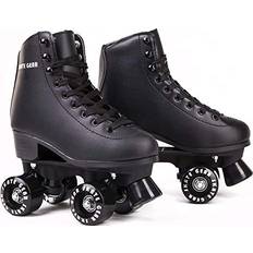 Black Roller Skates Shop709, Corp, Skate Gear Cute Roller Skates Holiday Gifts for Children (Black Youth 2)