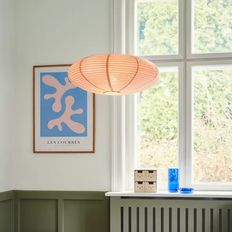 Lampe rispapir Nordlux Villo Pink Lampeskærm ∅ 60cm