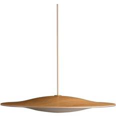 Piet Hein Sinus Oak/White Pendant Lamp 55cm