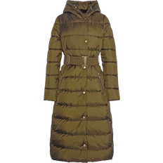 Women Coats Barbour Track Line Quilted Jacket - Empire Green