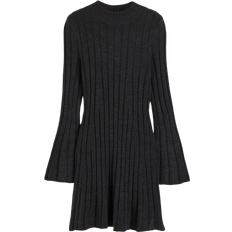 H&M Ribbed Knit Dress - Black