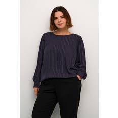 Dame - Lilla Bluser Kaffe Curve Bluse kcLio Blouse Lilla