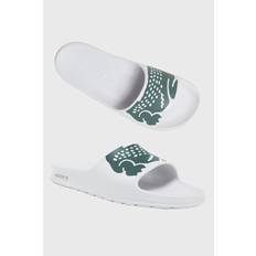 Lacoste Unisex Slides Lacoste Crocodile 2.0 Sliders White