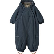 Padded Snowsuits Wheat Kid's Adi Tech Snowsuit - Dark Blue