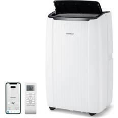 Air Treatment Costway 14000 BTU Portable Air Conditioner 4-in-1 Smart WiFi Enabled Home AC Unit with Heat